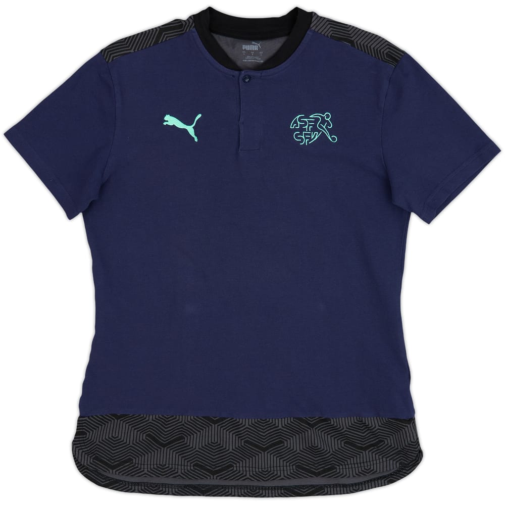 2019-20 Switzerland Puma Polo Shirt - 9/10 - (L)