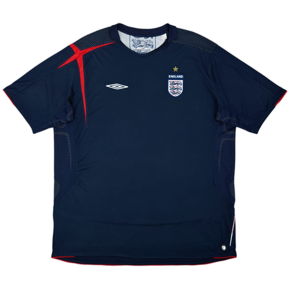 2005-06 England GK S/S Shirt - 7/10 - (3XL)