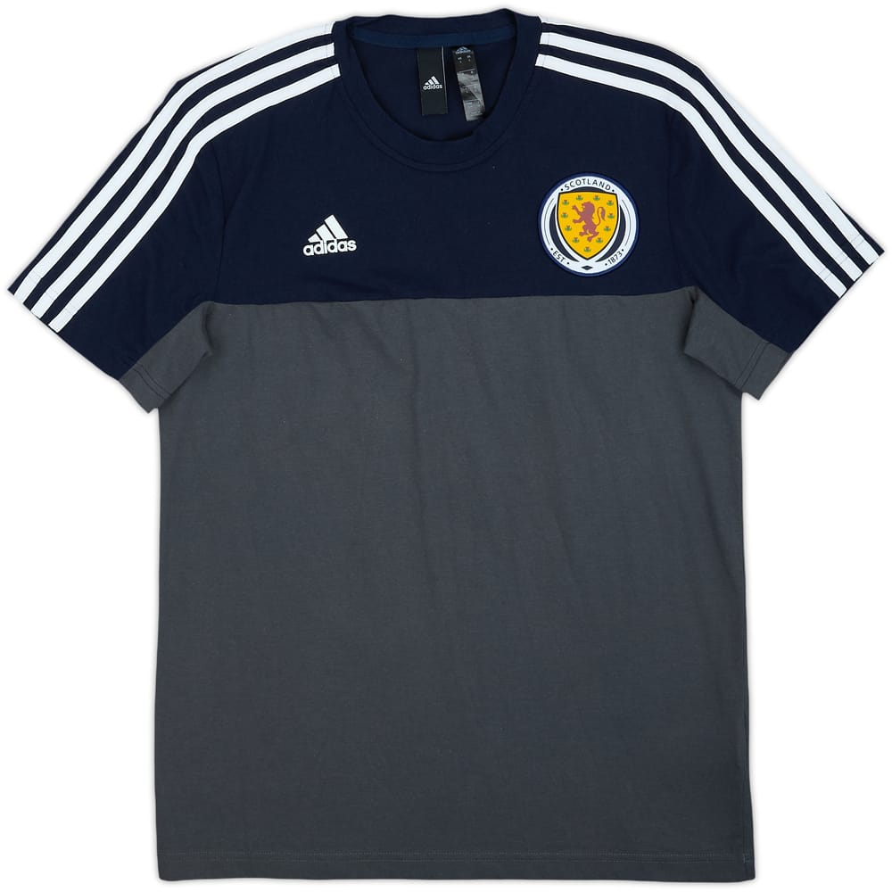 2020-21 Scotland adidas Cotton Tee - 8/10 - (S)