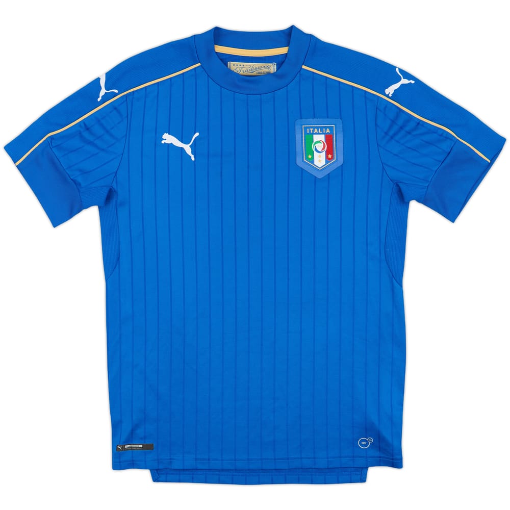2016-17 Italy Home Shirt - 9/10 - (S)