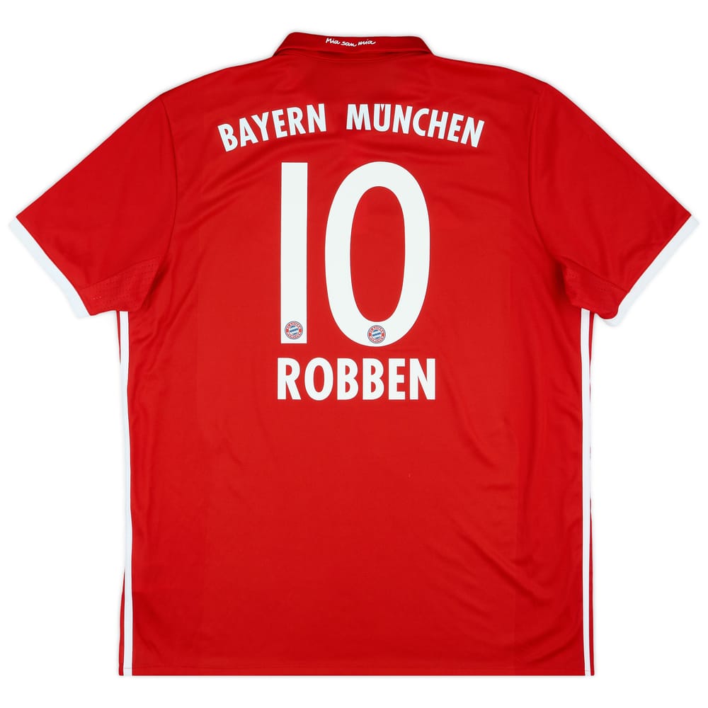 2016-17 Bayern Munich Home Shirt Robben #10 - 8/10 - (S)