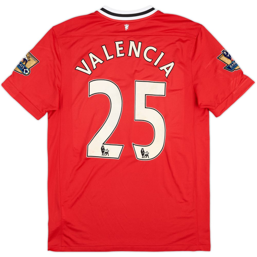 2011-12 Manchester United Camiseta Local Valencia #25 - 6/10 - (L)