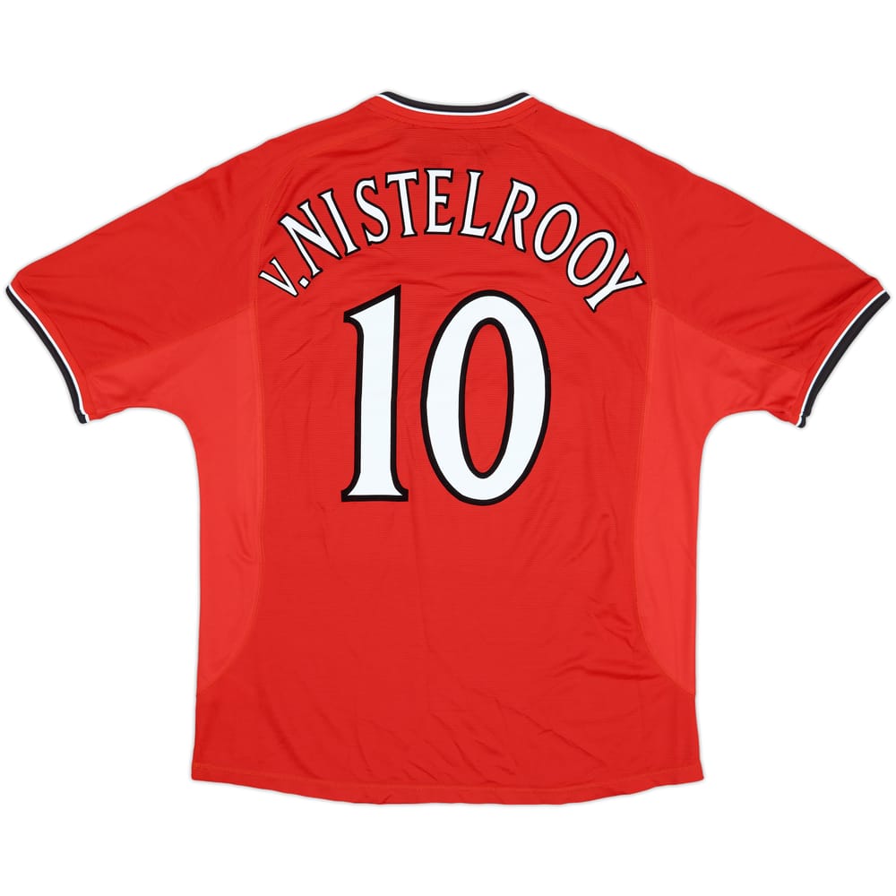 2000-02 Manchester United Home Shirt V.Nistelrooy #10 - 5/10 - (XL)