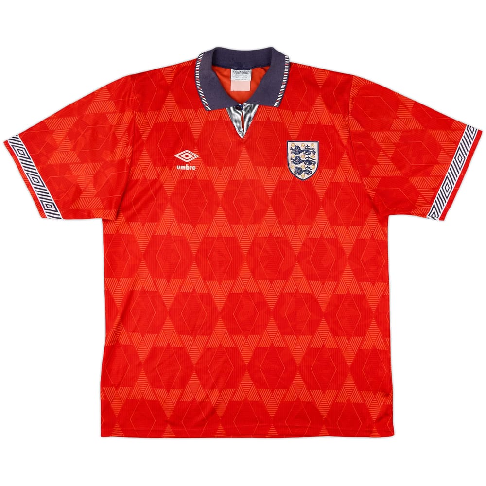 1990-93 England Away Shirt - 8/10 - (L)