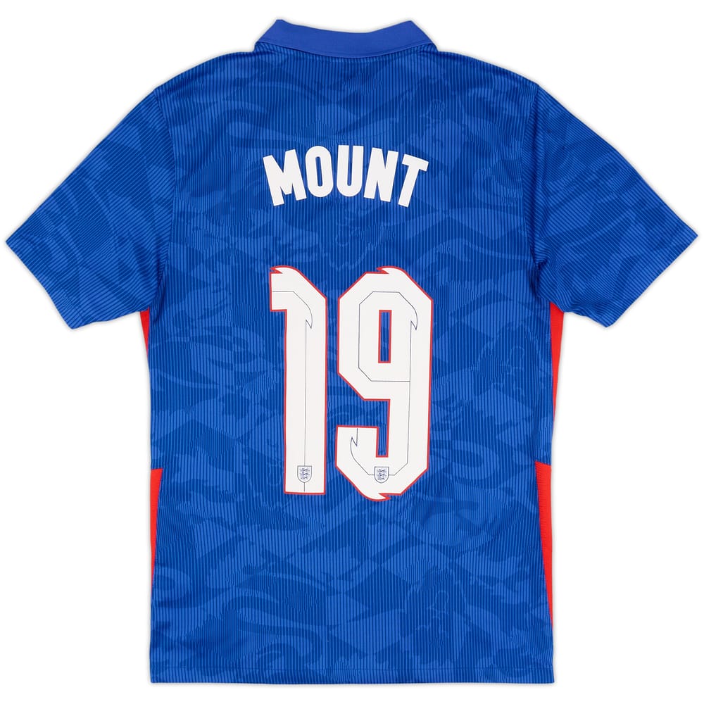 2020-21 England Away Shirt Mount #19 - 8/10 - (S)