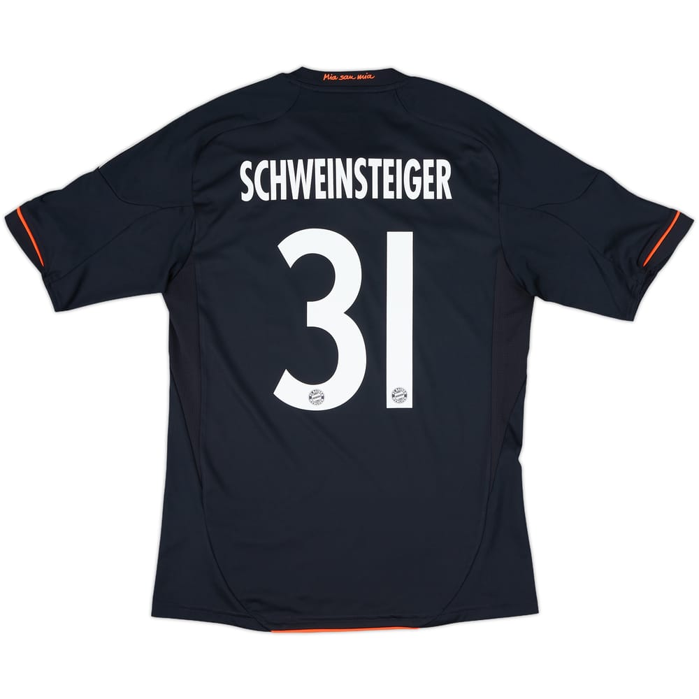 2012-13 Bayern Munich Third Shirt Schweinsteiger #31 - 9/10 - (S)