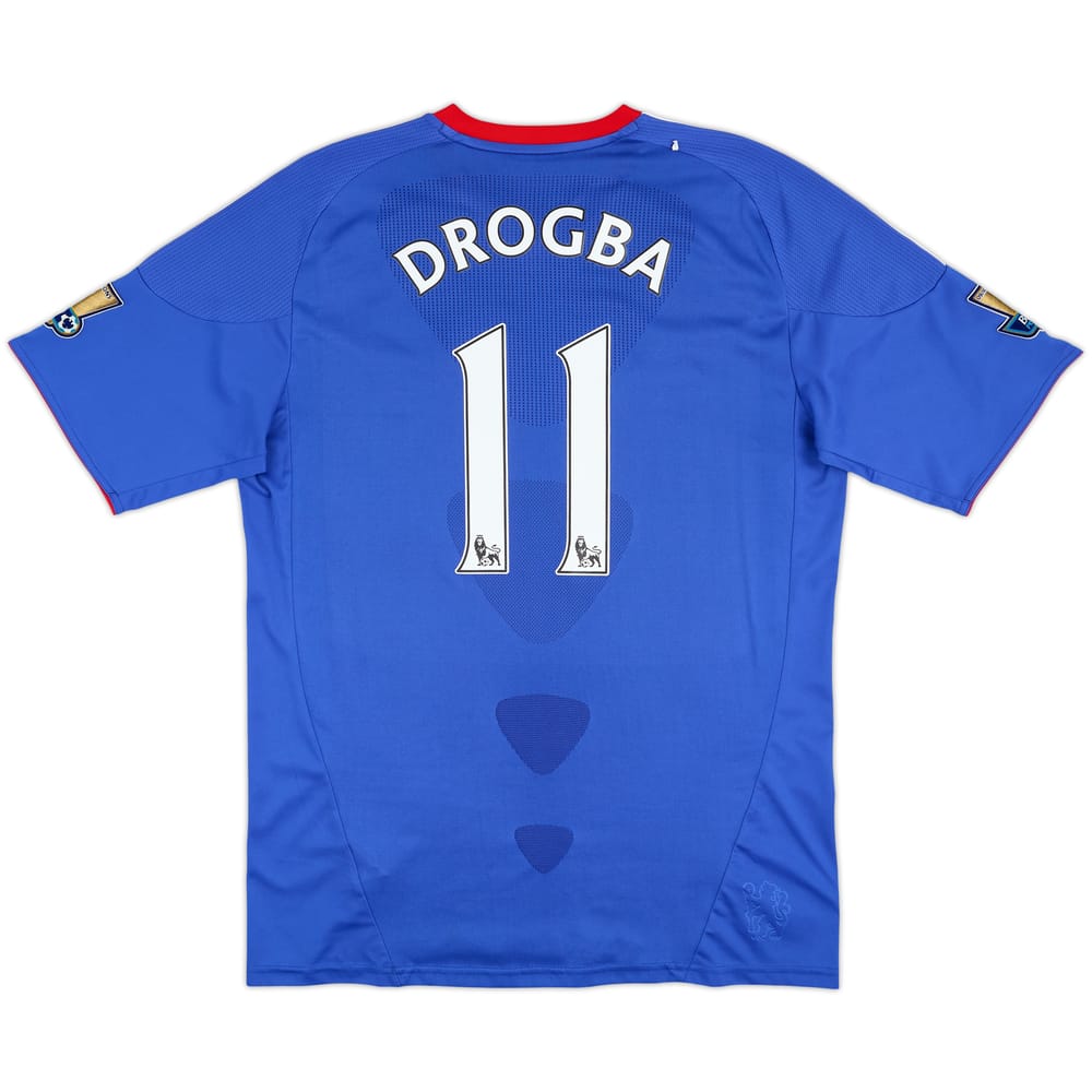 2010-11 Chelsea Camiseta Local Drogba #11 - 5/10 - (L)