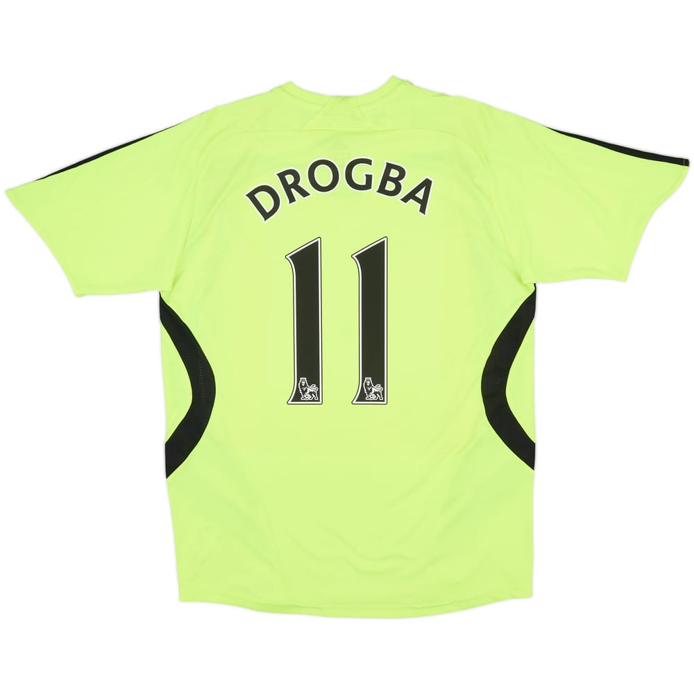 2007-08 Chelsea Away Shirt Drogba #11 - 6/10 - (XL.Boys)