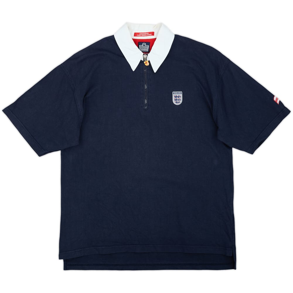 2000s England Admiral Polo Shirt - 8/10 - (S)