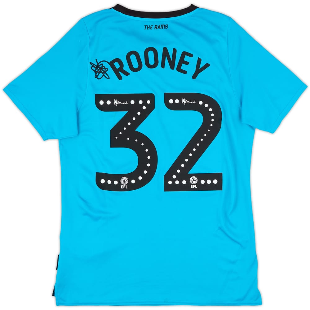 2019-20 Derby County Away Shirt Rooney #32 - 8/10 - (S)