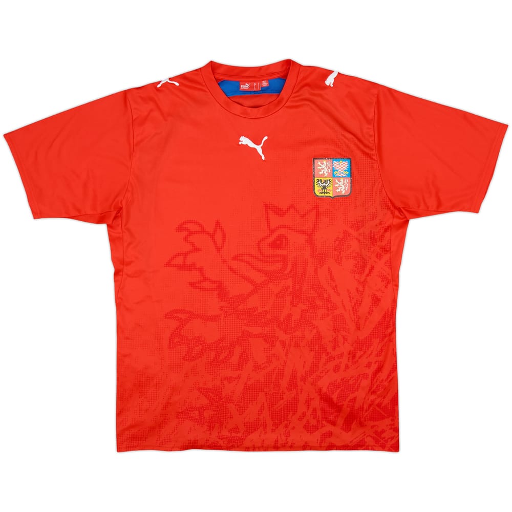2006-08 Czech Republic Basic Home Shirt - 5/10 - (L)