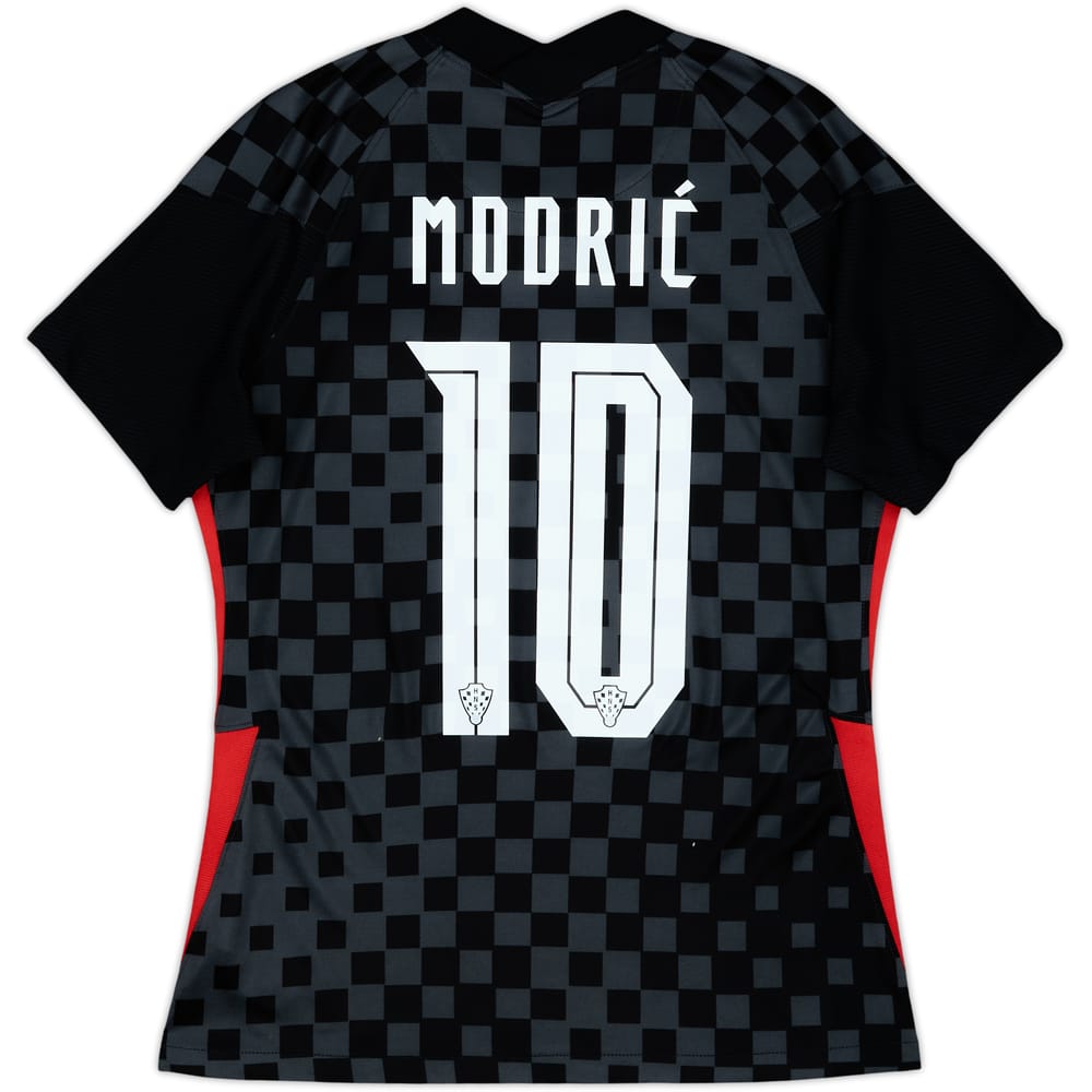 2020-21 Croatia Away Shirt Modric #10 - 9/10 - (Women's M)