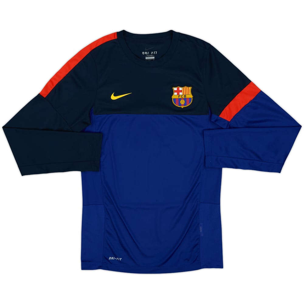 2012-13 Barcelona Nike Training L/S Shirt - 9/10 - (S)