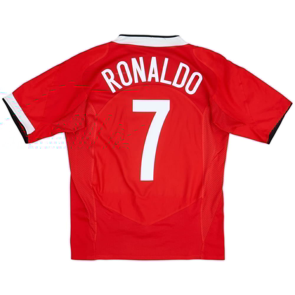 2004-06 Manchester United Home Shirt Ronaldo #7 - 7/10 - (M)