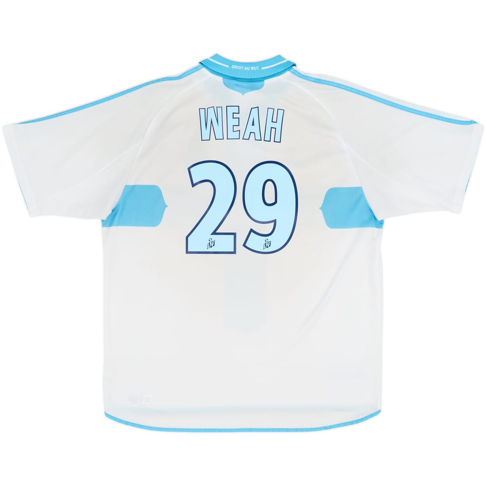 2000-01 Olympique Marseille Home Shirt Weah #29 - 5/10 - (XL)