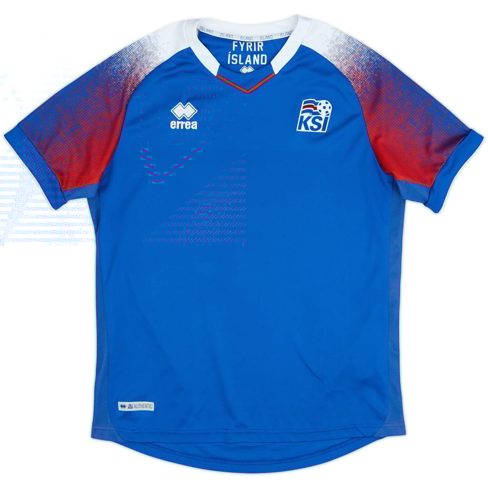 2018-19 Iceland Home Shirt - 8/10 - (L)