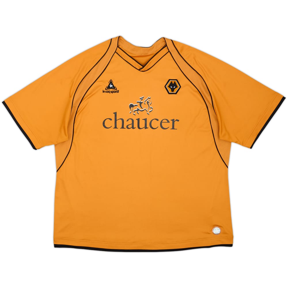 2006-08 Wolves Home Shirt - 8/10 - (3XL)