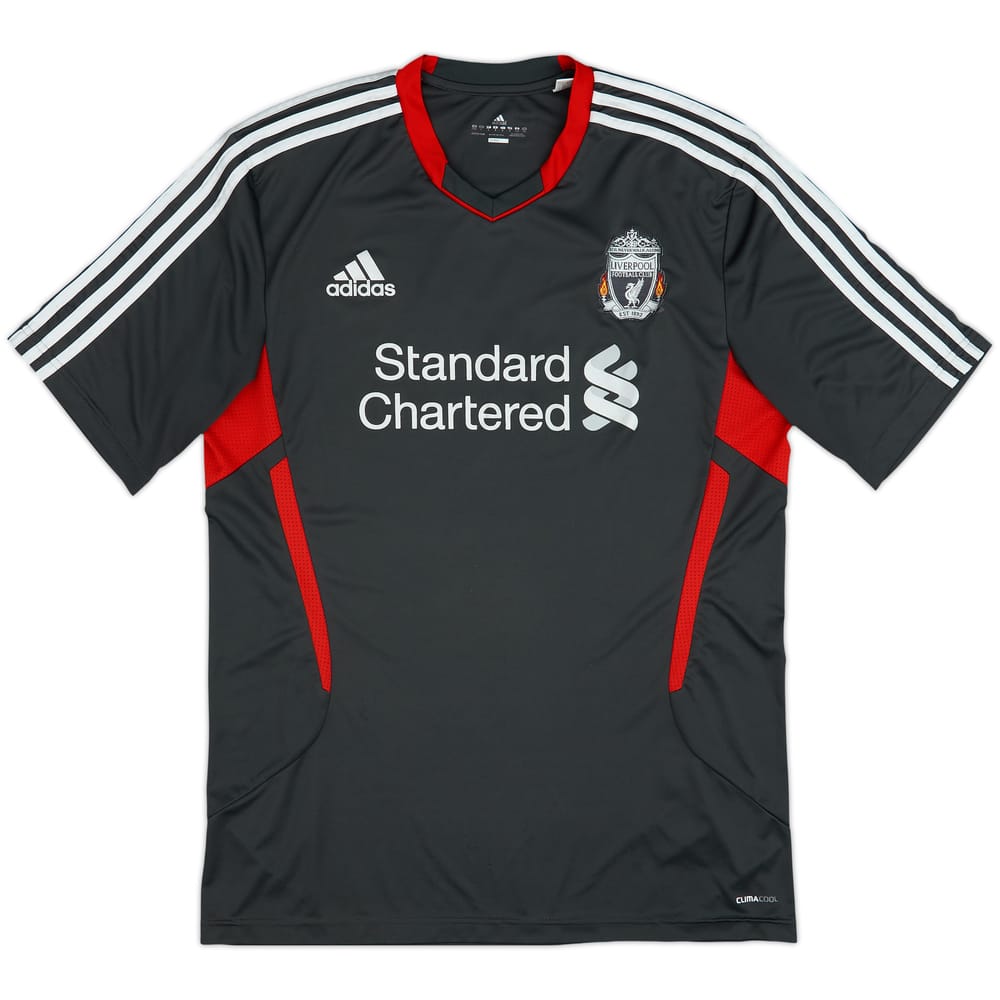 2011-12 Liverpool adidas Training Shirt - 6/10 - (L)