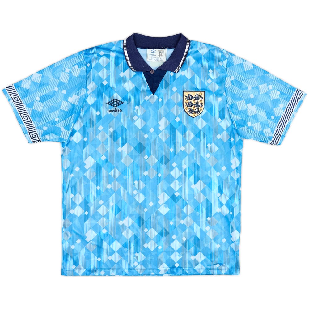 1990-92 England Third Shirt - 8/10 - (L)