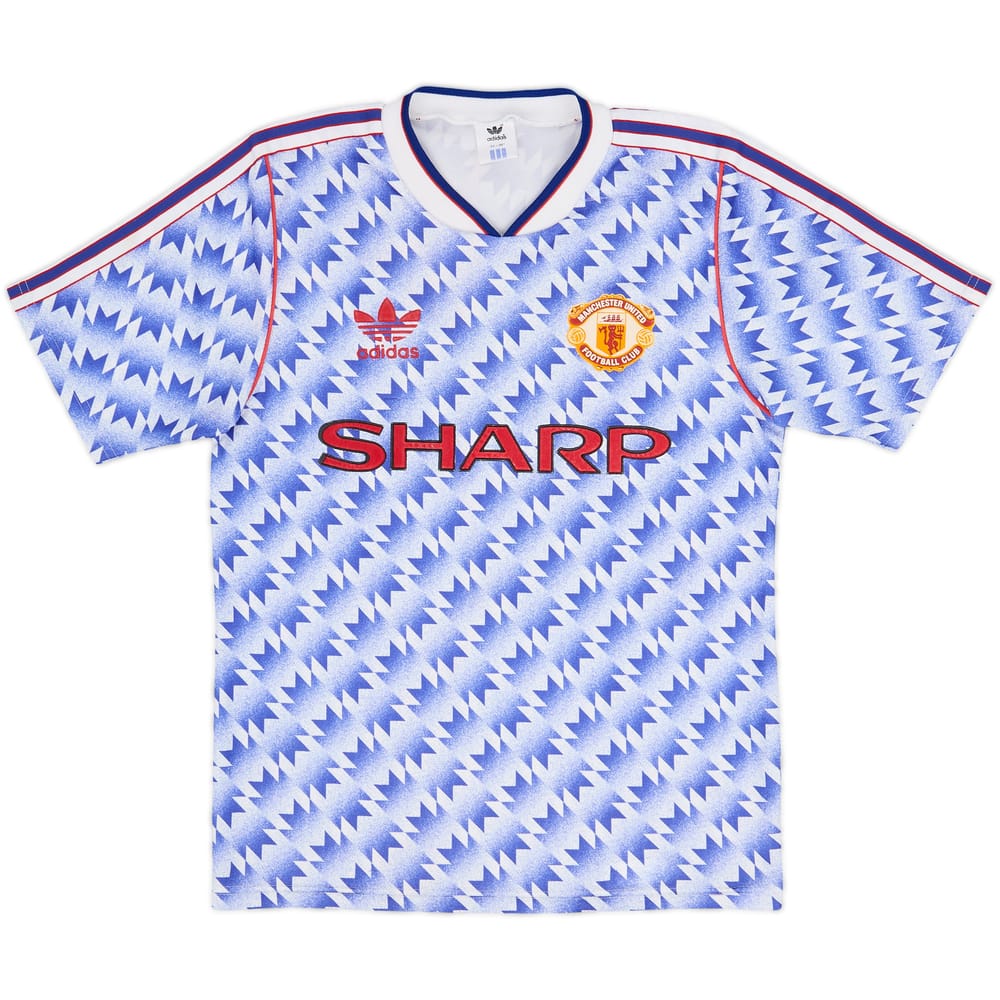 1990-92 Manchester United Away Shirt - 8/10 - (S)