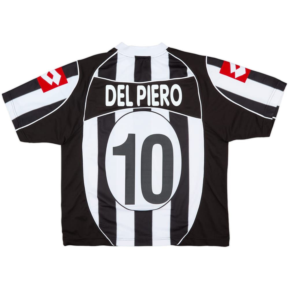 2002-03 Juventus Home Shirt Del Piero #10 - 7/10 - (M/L)