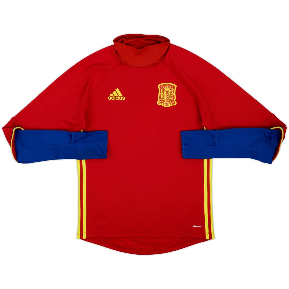 2015-16 Spain adidas Sweat Top - 8/10 - (S)