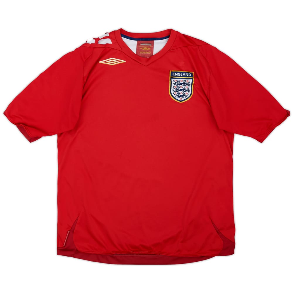 2006-08 England Away Shirt - 4/10 - (L)