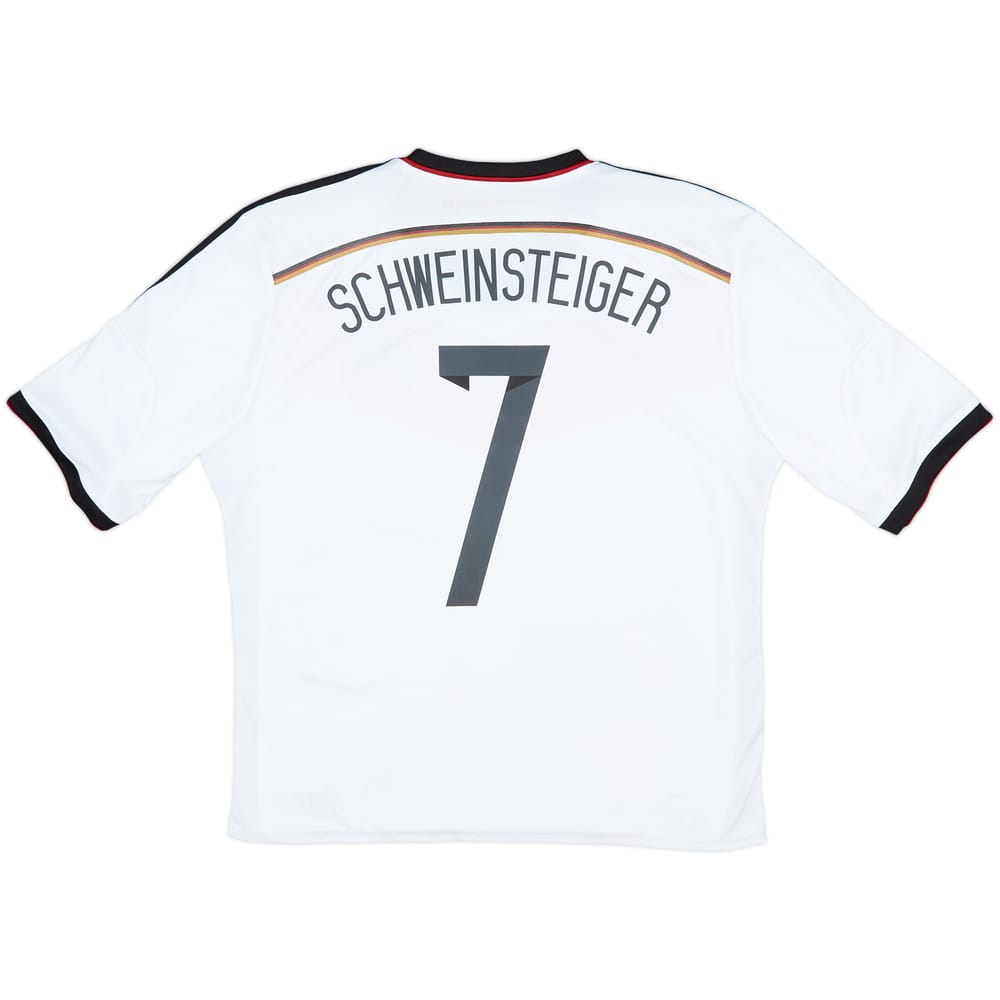 2014-15 Germany Home Shirt Schweinsteiger #7 - 4/10 - (XL)