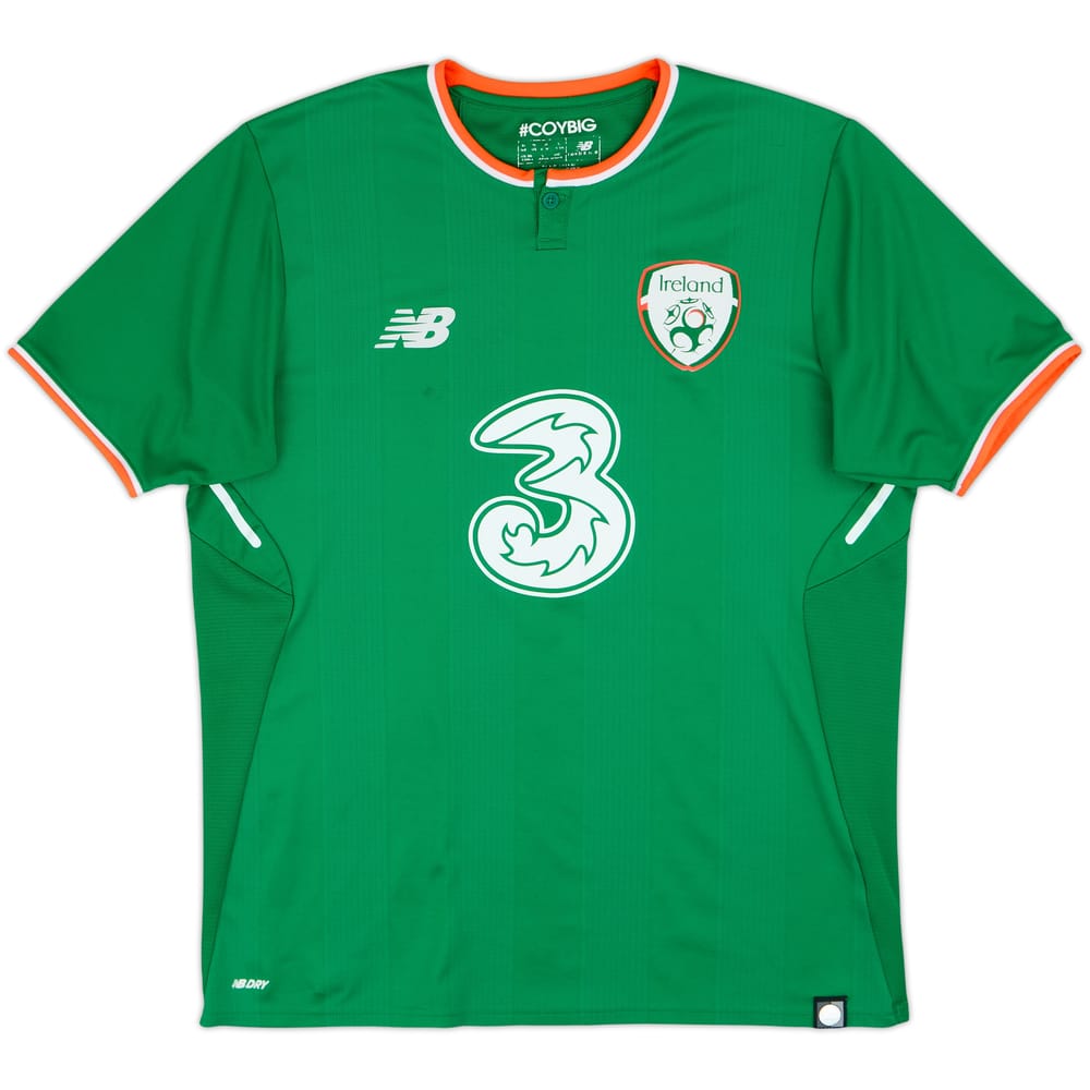 2017-18 Ireland Home Shirt - 6/10 - (M)