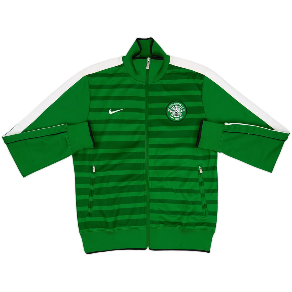 2011-12 Celtic Nike N98 Track Jacket - 8/10 - (M)