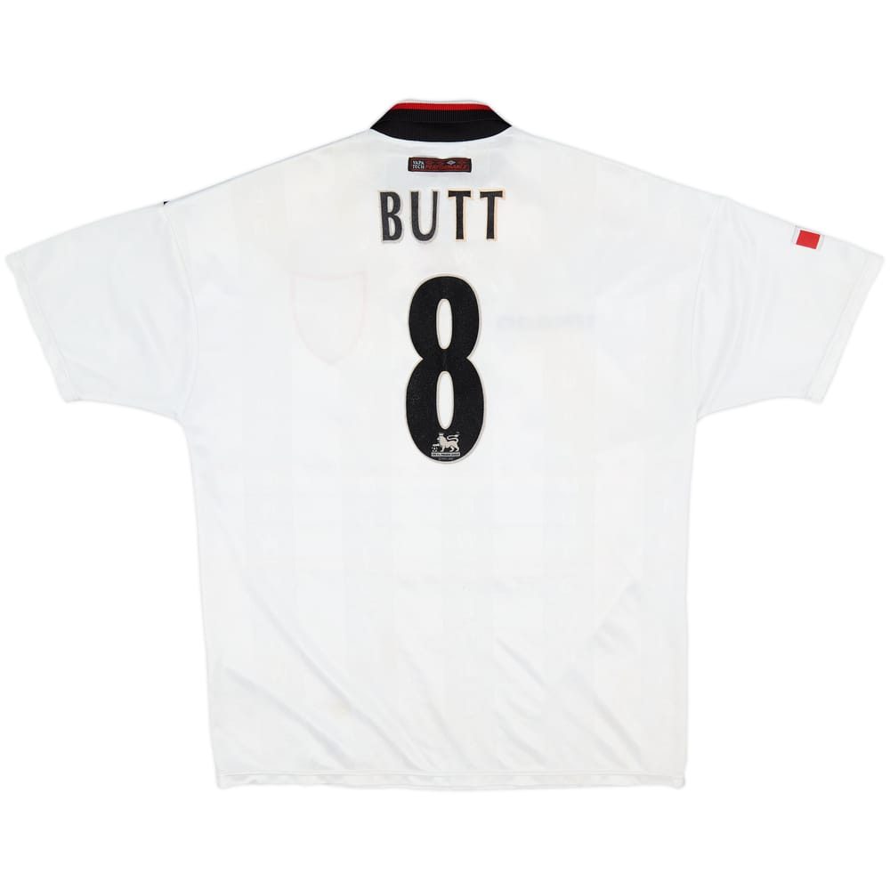 1997-99 Manchester United Away Shirt Butt #8 - 5/10 - (XL)
