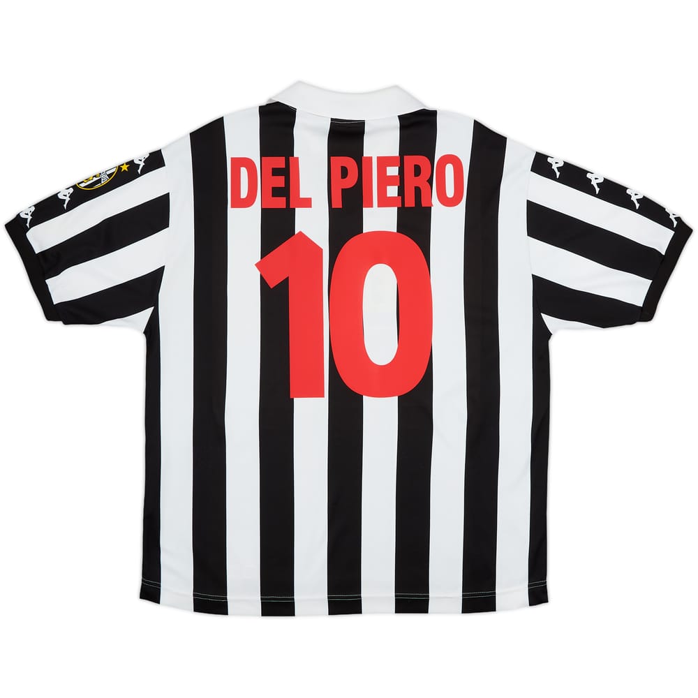 1998-99 Juventus Basic CL Home Shirt Del Piero #10 - 8/10 - (XL)