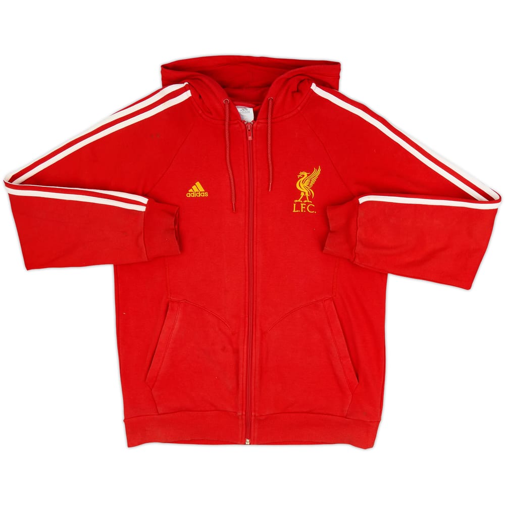 2008-09 Liverpool adidas Hooded Track Jacket - 6/10 - (XL)