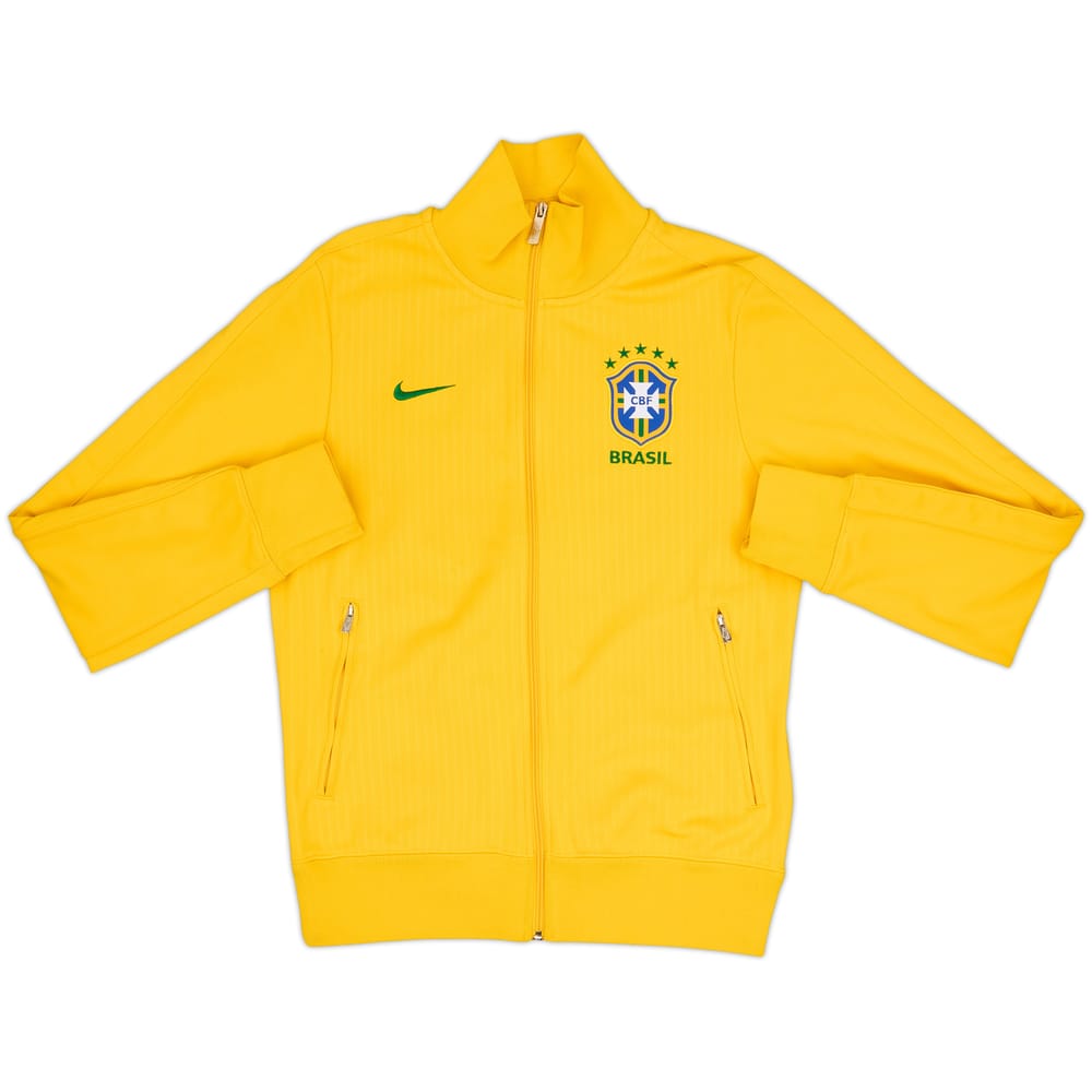 2012-13 Brazil Nike Track Jacket - 8/10 - (S)