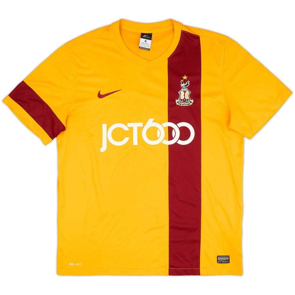 Camiseta de local del Bradford City 2013-14 - 5/10 - (XL)