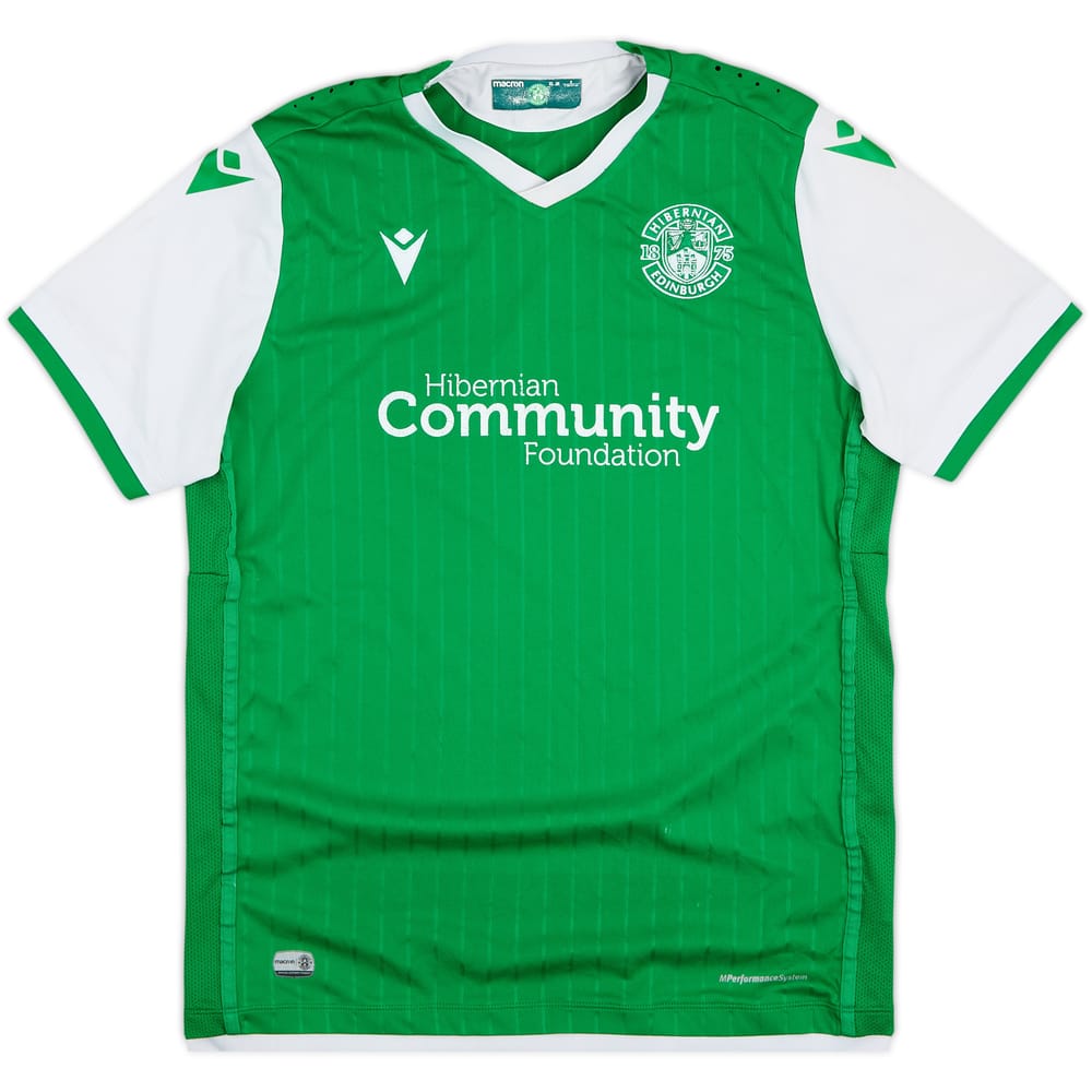 2019-20 Hibernian Home Shirt - 5/10 - (XL.Boys)