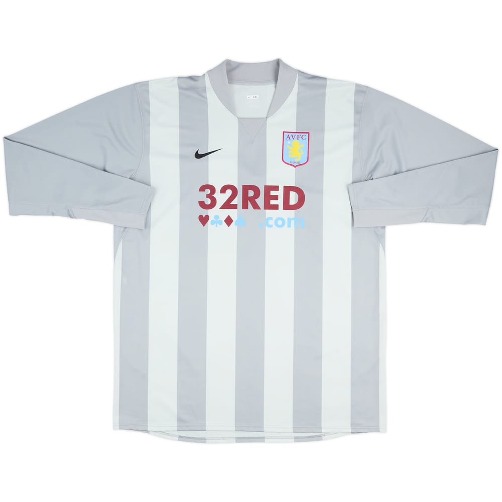 2007-08 Aston Villa Player Issue GK Shirt - 8/10 - (XXL)