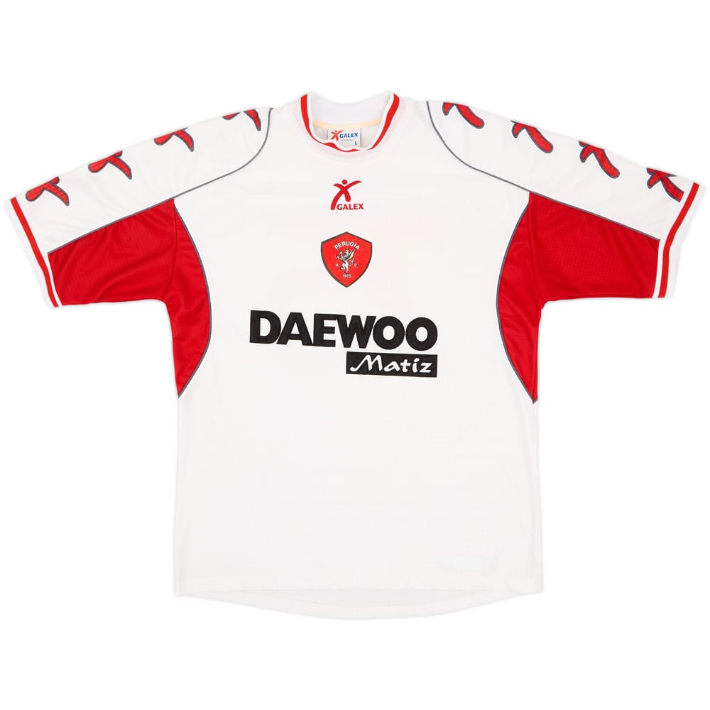 2000-01 Perugia Youth Match Issue Away Shirt #25