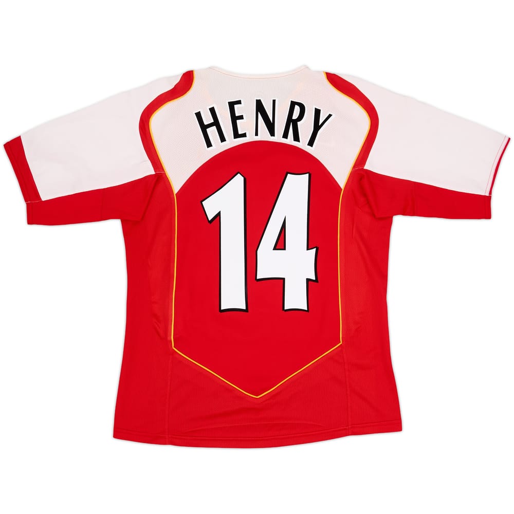 2004-05 Arsenal Home Shirt Henry #14 - 6/10 - (S)