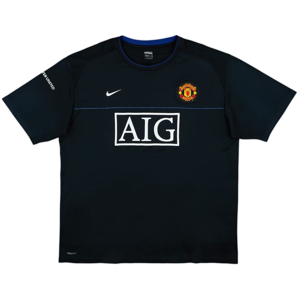 2008-09 Manchester United Nike Training Shirt - 8/10 - (XXL)