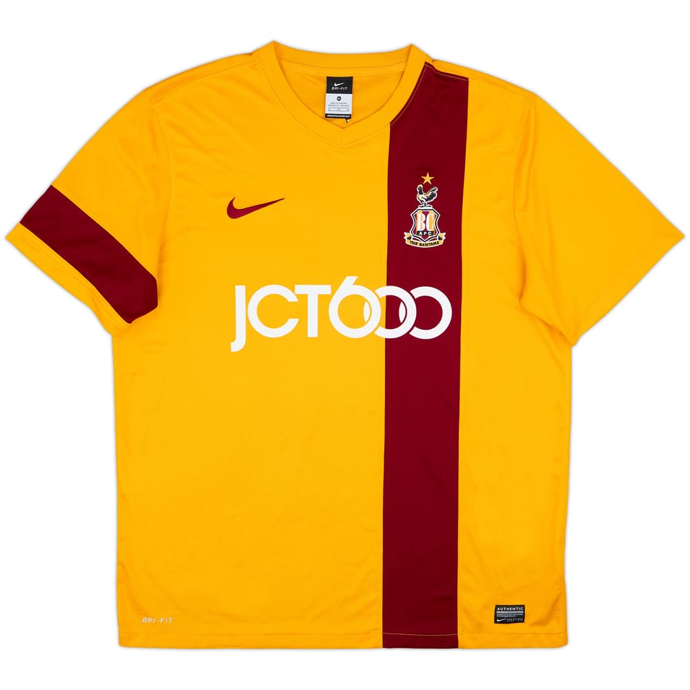 2013-14 Bradford City Home Shirt - 9/10 - (XL)
