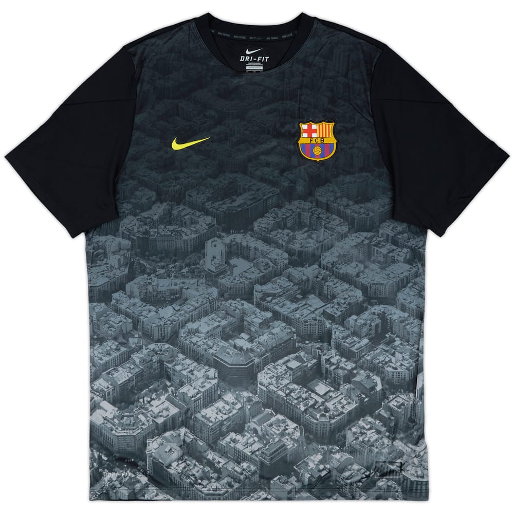 2013-14 Barcelona Nike Training Shirt - 8/10 - (XL)