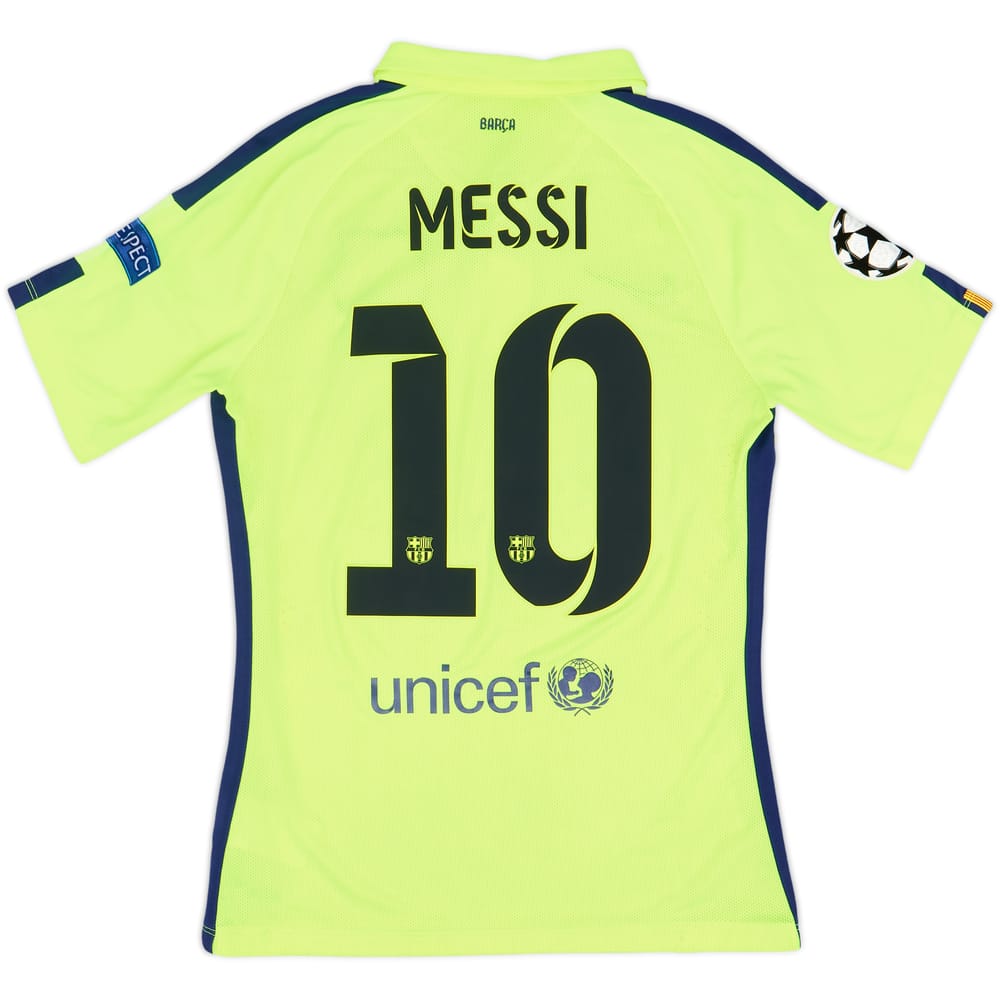 2014-15 Barcelona Authentic Third Shirt Messi #10 - 7/10 - (M)