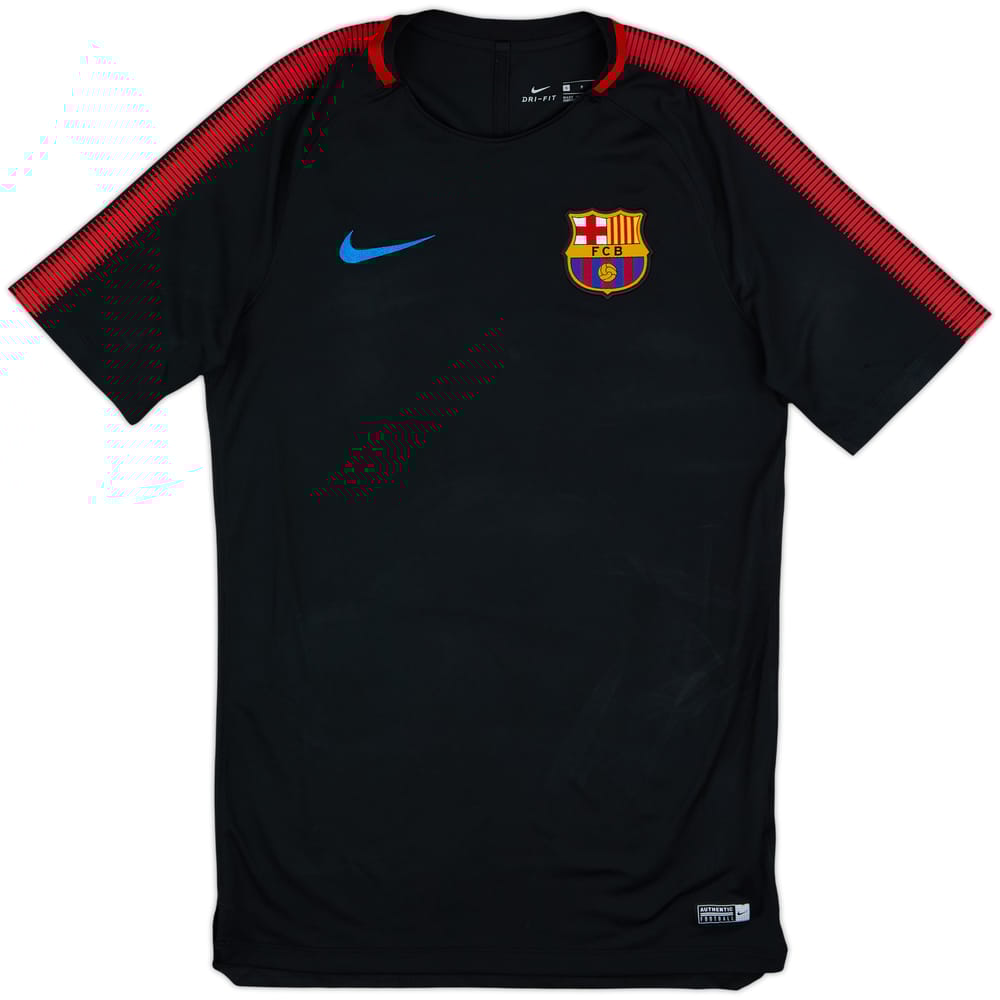 2017-18 Barcelona Nike Training Shirt - 7/10 - (S)