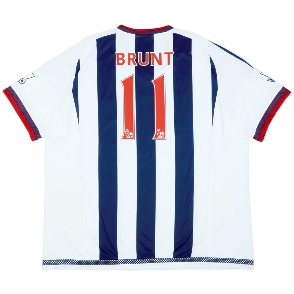 2015-16 West Brom Home Shirt Brunt #11 - 9/10 - (3XL)