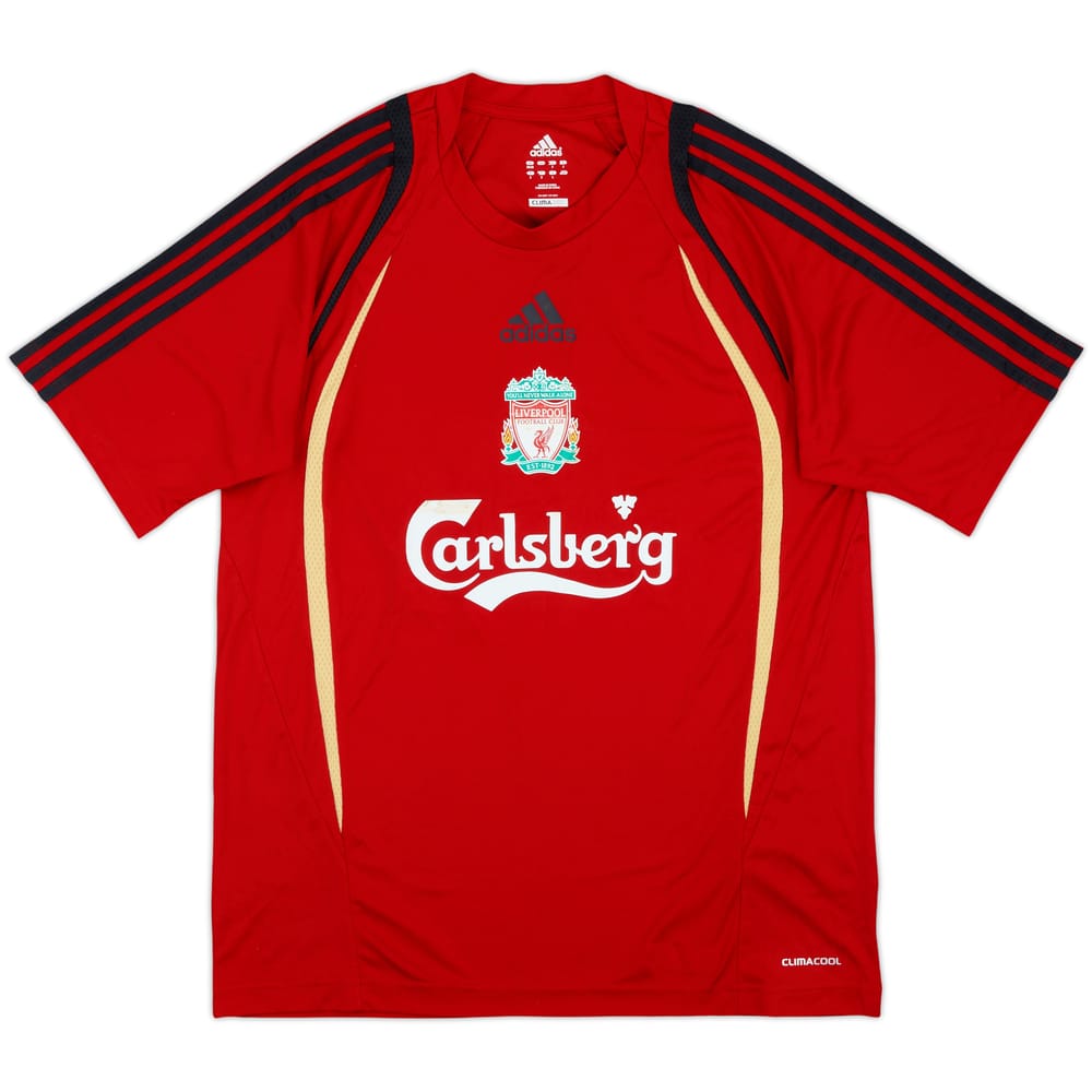 2009-10 Liverpool adidas Training Shirt - 6/10 - (M)