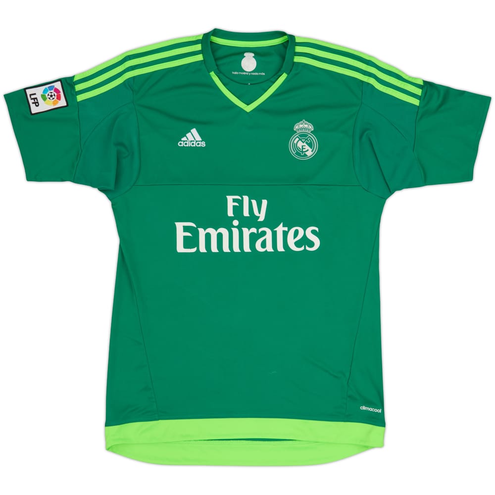 2015-16 Real Madrid S/S GK Shirt - 7/10 - (M)