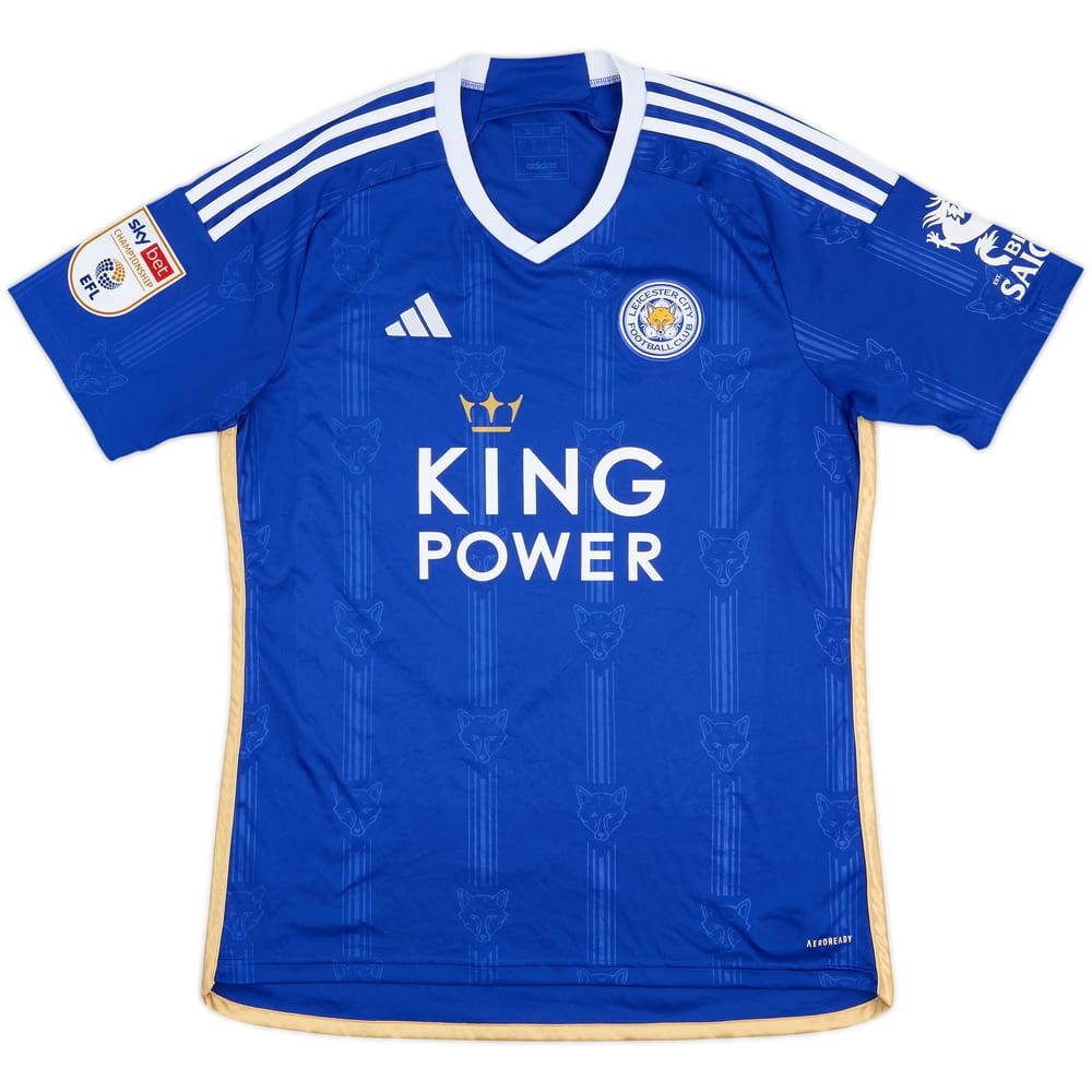 Camiseta de local del Leicester 2023-24 - 9/10 - (L)