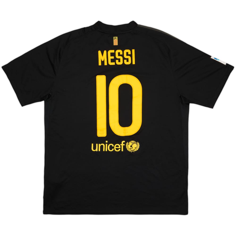 2011-12 Barcelona Away Shirt Messi #10 - 10/10 - (XL)