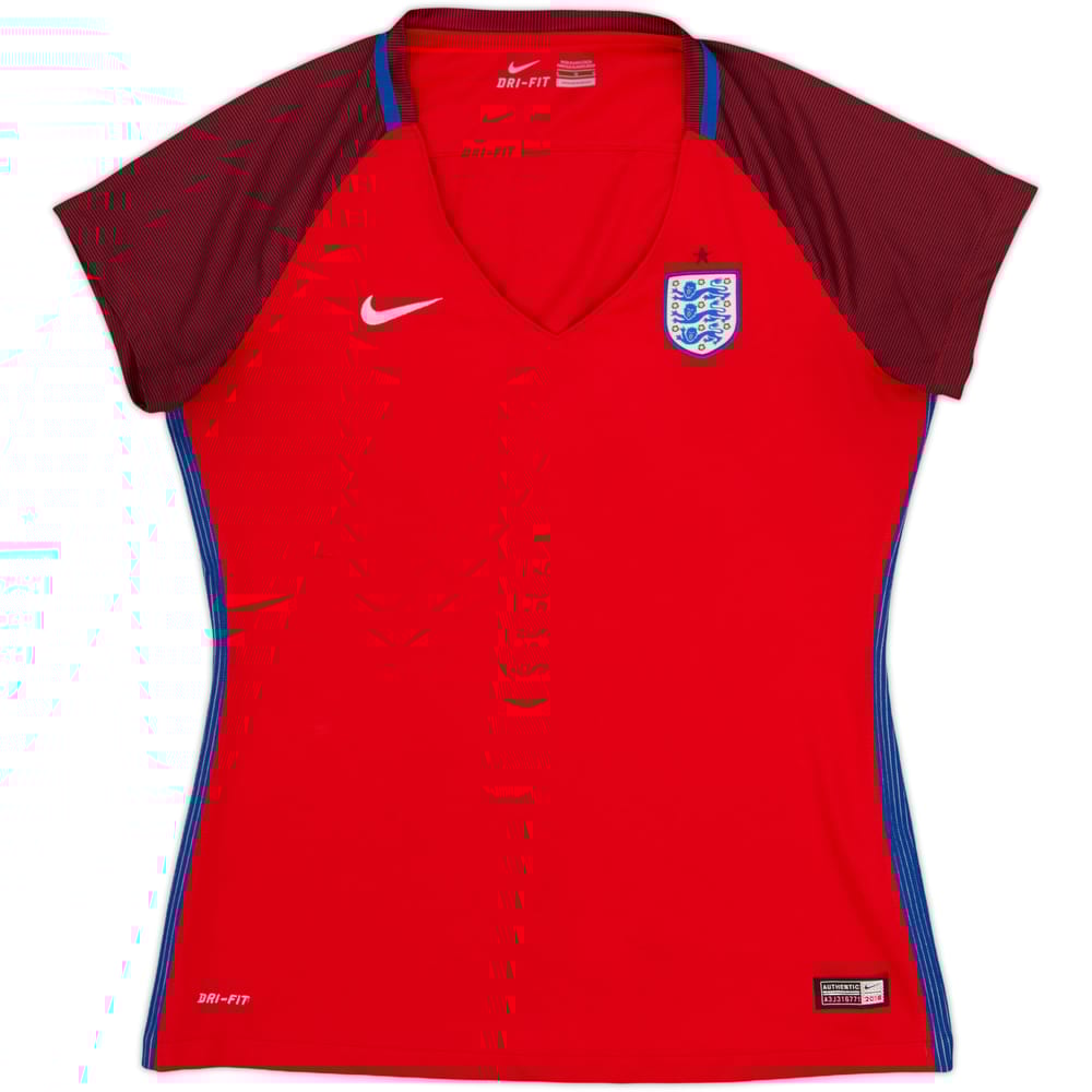 2016-17 England Away Shirt - 8/10 - (Women's L)